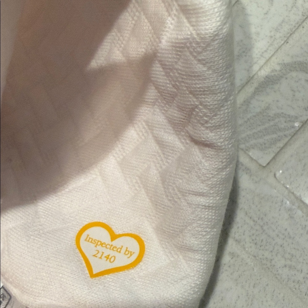 Kissy Kissy NWT Quilted Cozy Cream White Baby Hat - Picture 4 of 5